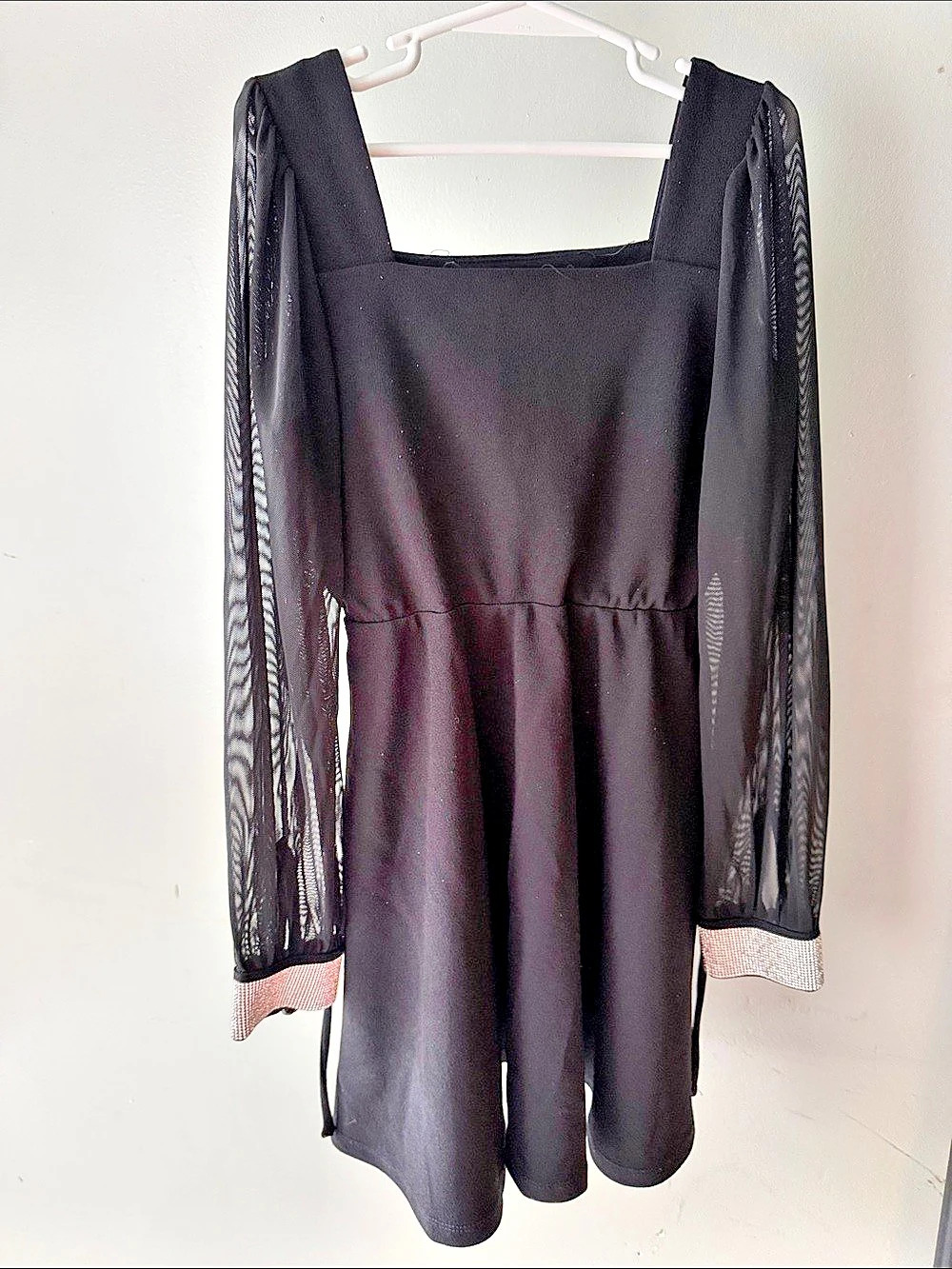 Little Girl’s Formal Speechless Black Dress Size 7 Like New